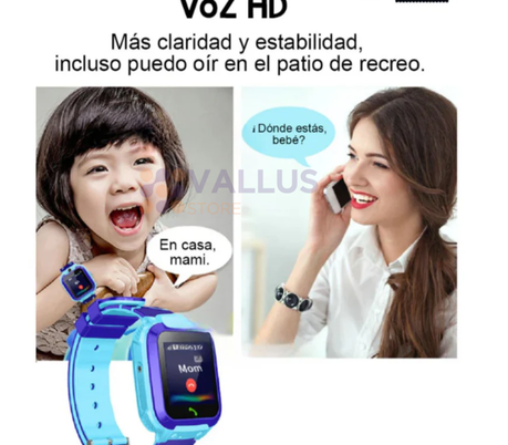 PRÁCTICO RELOJ INTELIGENTE PARA NIÑOS - Smart Watch®